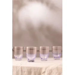 Hermia Set čaša, 4 komada, Ljubičasti