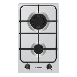 Hansa BHGI310102 Ugradna ploča, 2 pozicije za kuvanje, Mehanička kontrola, Inox