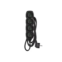Produžni kabel 4Z 3m crni
