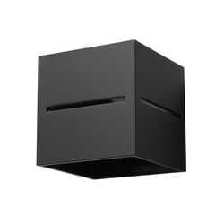 Sollux SL.0204 - Zidna svetiljka LOBO 1xG9/40W/230V crna