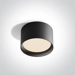 STROPNA SVJETILJKA LED/20W/CCT/2000lm/120°/230V UGR19 fi130×80mm IP44 CRNA