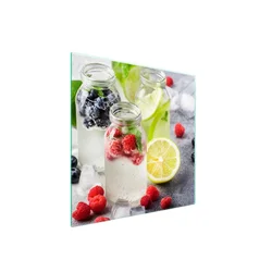 shumee Steklena zaščitna plošča za štedilnik 50x52 Fruit