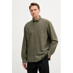 Bombažna srajca A.P.C. Chemise Mateo Logo