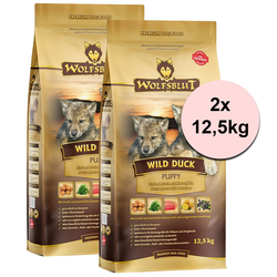 WOLFSBLUT Wild Duck Puppy 2x12,5 kg