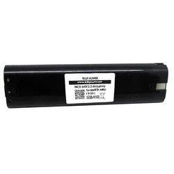 TELIT POWER Baterija za ručni alat Makita 6095D, 9.6 V, 2500 mAh, Crna