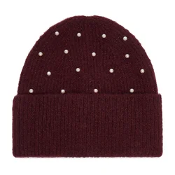 Kapa Nine West CEO-NW-W3-001-AW26 Bordo rdeča