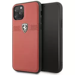 Ferrari FEOBAHCN58RE iPhone 11 Pro 5,8 red hardcase Off Track Leather (FEOBAHCN58RE)