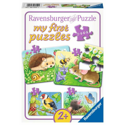 Ravensburger puzzle (slagalice) Moje prve puzle, 4u 1, sumske zivotinje RA06952