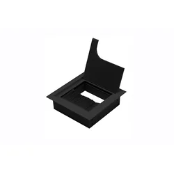 GTV Uvodnica za kablove Merida, 80x80mm, Crna