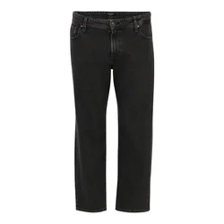 Jack & Jones Plus Kavbojke Chris črn denim
