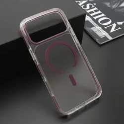 Futrola color clear magsafe za iphone 17 pro max (6.9)/iphone 18 pro max (6.9) ljubicasta ( F125938 )