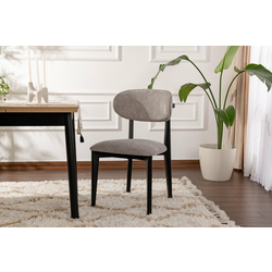 HANAH HOME Set 2 stolice Lionte Grey Black