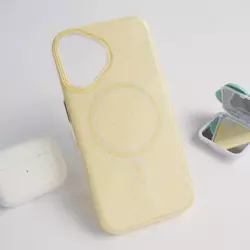Maska Mag Case Fashion Glitter za iPhone 16 zuta