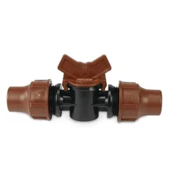 shumee PE ventil 16 mm zaklepanje rjava hitra spojka Rain Bird