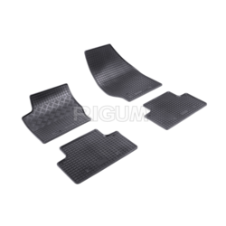 Rigum Tipske gumene patosnice za Volvo Xc90 2003, Crne