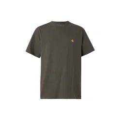 Carhartt WIP Majica Chase kostanj rjava
