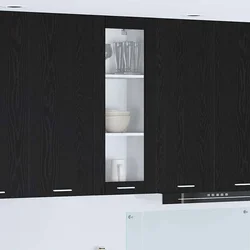Viseći ormarić Crni hrast 40 x 31 x 100 cm Konstruirano drvo