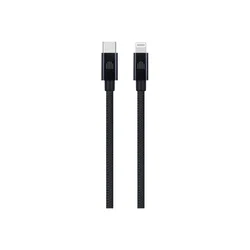Dviced Cable USB-C to Lightning Nylon Textile 0,25m - Black