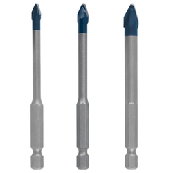 BOSCH Expert HEX-9 3-delni set burgija za tvrde pločice 5-8 mm