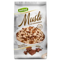 MUSLI SA ČOKOLADOM BAŠ BAŠ 400G