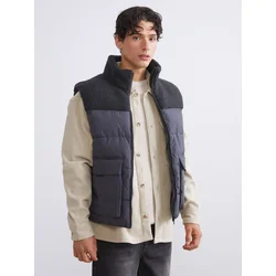 LC Waikiki Muški prsluk W5CO75Z8-J2C, Puffer, Sivi