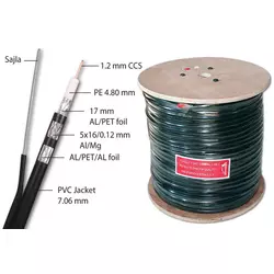 Koaksijalni kabl RG6 TRI-SHIELD + sajla