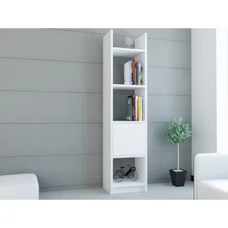 Hanah Home Polica 33,1x150x29,5cm Bela