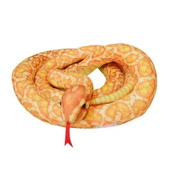 Plišasta igrača Zmija 110 cm - zlata
