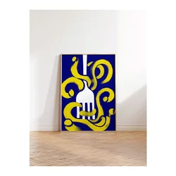 Dekorativna slika u okviru 50 x 70 cm