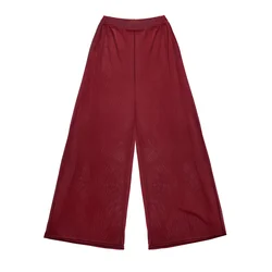 SugarShape Hlače Sheer bordo