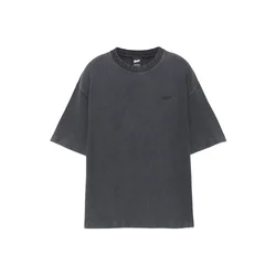Pull&Bear Majica STWD  črn denim