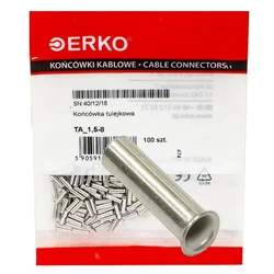 Neizolirana sleeve sponka TA 1,5/8 ERKO 100kos