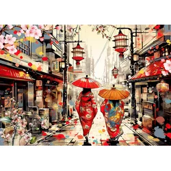 Enjoy - Puzzle Sprehod po Tokiu - 1 000 kosov
