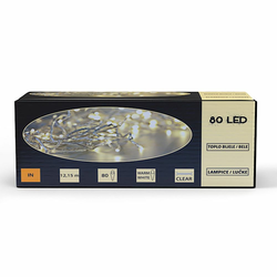 80 LED Lampica, toplo bijele B/O