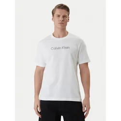 Calvin Klein Majica LV04LF813G Bela Regular Fit
