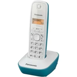 Panasonic kx-tg1611spc plavi,memorija 50 brojeva,6 melodija zvona bezicni telefon