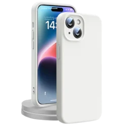 Divi Maska za mobilni telefon Apple 14 [6.1 Inches], Bela
