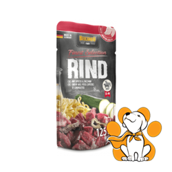 BELCANDO Finest Selection Beef 125g, Obrok u Kesici od Govedine, Vlažna Hrana