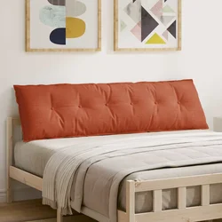 Jastuk za leđa Crvena narančasta 180 x 50 cm Kordura tekstil
