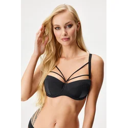 Modrček Basic Bardot Strappy