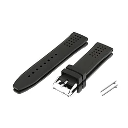 Silikonski kaiš Crna boja 24mm SK24.27