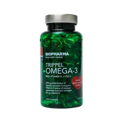 Biopharma Omega-3, 144 kapsule