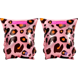 Swim Essentials Rokavčki leopard Rose Gold - 0-2 let