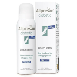 ALLPRESAN diabetic PROTECT, kremna pena 125ml, proti glivicam