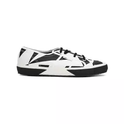 Superga - SUPERGA X VITKAC two tone lace-up sneakers - unisex - White -  Idealno.ba