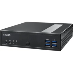 Shuttle XPC slim Barebone DL40N, brez ventilatorja, 2x 2.5Gbit LAN, Intel N150