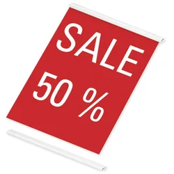 UVEZNICA ZA POSTER  50 CM PK10 GIUDICARIE 144 BIJELA