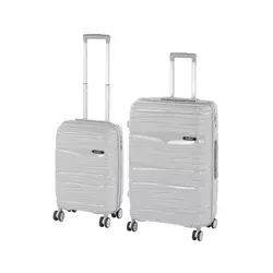 Komplet kovčkov TraveLux Voyager VI na kolesih sive barve