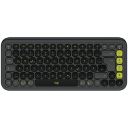 LOGITECH POP ICON KEYS - GRAPHITE - US INTL - BT - INTNL-973