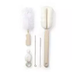 BabyOno Set za čišćenje bočica, bež